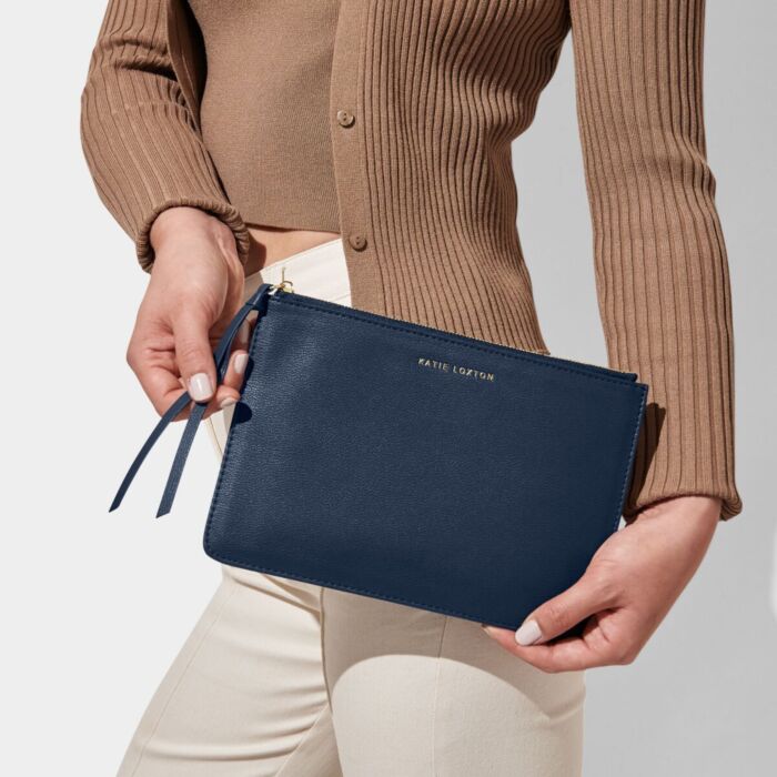 Katie Loxton Isla Pouch - Navy